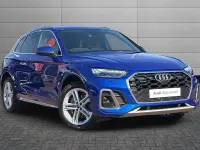 Used Audi Q5 S-Line 261 HP (191 kW) 2023 Ultra blue SUV