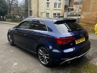 Used Audi S3 Sportback Comfort 310 HP (228 kW) 2017 Blue Hatchback
