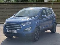 Used Ford Ecosport Zetec 125 HP (91 kW) 2018 Blue SUV