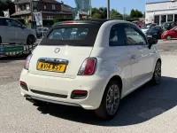 Used Fiat 500C S 2014 White Cabriolet