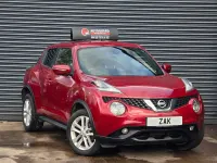 Used Nissan Juke N-Connecta 115 HP (84 kW) 2016 Red SUV