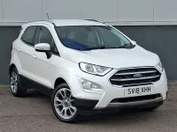 Used Ford Ecosport Titanium 125 HP (91 kW) 2018 White SUV