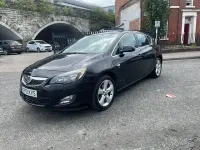 Used Vauxhall Astra SRi 115 HP (84 kW) 2010 Black Hatchback