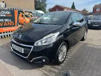 Used Peugeot 208 Allure 2017 Black Hatchback
