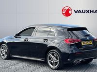 Used Mercedes A250 AMG line 218 HP (160 kW) 2021 Black Hatchback