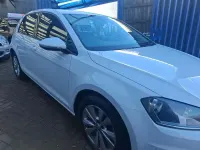 Used VW Golf VII SE 105 HP (77 kW) 2013 White Hatchback