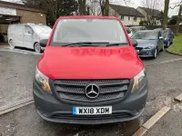 Usado Mercedes Vito 88 HP (64 kW) 2018 Vermelho Van