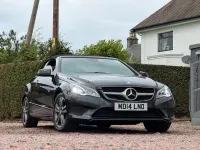 Used Mercedes E220 SE 170 HP (125 kW) 2014 Black Cabriolet