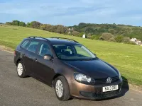 Used VW Golf VII S 105 HP (77 kW) 2013 Brown Estate