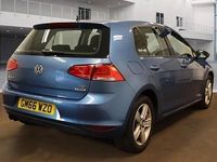Used VW Golf VII Edition 125 HP (91 kW) 2017 Blue Hatchback