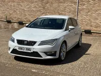 Käytetty Seat Leon FR 2013 Valkoinen Viistoperä