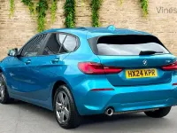 Used BMW 118 Comfort Edition 136 HP (100 kW) 2024 Blue Hatchback