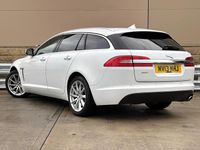 Used Jaguar XF Sportbrake Premium Luxury 2013 White Estate