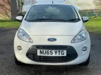 Used Ford Ka Zetec 69 HP (50 kW) 2015 White Hatchback