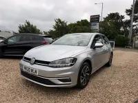 Used VW Golf VII Match 150 HP (110 kW) 2020 Silver Hatchback