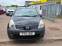 Used Nissan Pixo N-TEC 68 HP (50 kW) 2011 Black Hatchback