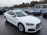 Used Audi A5 S-Line 150 HP (110 kW) 2019 White Coupe
