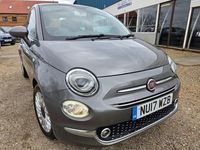 Used Fiat 500 Lounge 69 HP (50 kW) 2017 Grey Hatchback