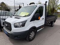 Begagnad Ford Transit S 130 HK (95 kW) 2019 Vit Cab