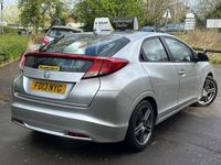Begagnad Honda Civic S 2013 Silver Halvkombi