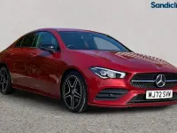 Used Mercedes CLA200 Executive 163 HP (119 kW) 2022 Red Coupe