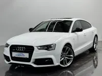 Used Audi A5 Sportback Advanced 177 HP (130 kW) 2015 White Hatchback