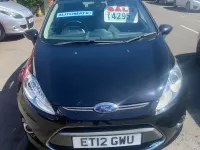 Used Ford Fiesta Titanium 96 HP (70 kW) 2012 Black Hatchback