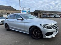 Used Mercedes C250 AMG line 2014 Silver Estate