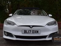 Used Tesla Model S Performance 443 kW (603 HP) 2017 White Hatchback