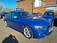 Begagnad BMW 325 M Sport 218 HK (160 kW) 2014 Blå Sedan