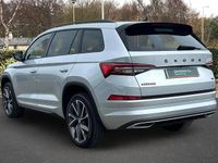 Used Skoda Kodiaq SportLine 150 HP (110 kW) 2022 Brilliant silver metallic SUV