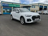 Used Audi Q5 S-Line 204 HP (150 kW) 2021 White SUV