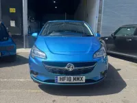 Used Vauxhall Corsa 75 HP (55 kW) 2018 Blue Hatchback
