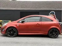 Used Vauxhall Corsa Edition 84 HP (61 kW) 2013 Orange Hatchback