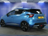 Used Nissan Micra N-Connecta 90 HP (66 kW) 2017 Blue Hatchback