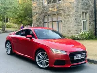 Used Audi TT S-Line 184 HP (135 kW) 2015 Red Coupe