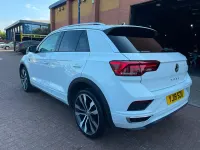 Used VW T-Roc R-line 115 HP (84 kW) 2019 White SUV