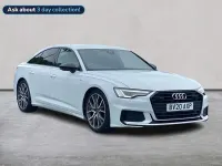 Begagnad Audi A6 Black Edition 2020 Vit