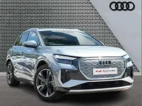 Used Audi Q4 e-tron S-Line 147 kW (200 HP) 2022 Blue SUV