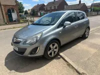 Used Vauxhall Corsa 90 HP (66 kW) 2013 Silver Hatchback