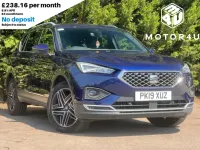 Used Seat Tarraco 4Drive 190 HP (139 kW) 2019 Blue SUV