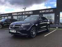 Used Mercedes EQC400 AMG line 300 kW (408 HP) 2022 Blue SUV