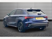 New Audi A3 e-tron Black Edition 204 HP (150 kW) 2025 Navarra blue Hatchback