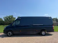 Used Mercedes Sprinter 163 HP (119 kW) 2017 Blue Van