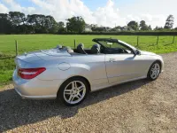 Used Mercedes E350 265 HP (194 kW) 2013 Silver Cabriolet