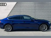 Used Audi A5 S-Line 200 HP (147 kW) 2023 Blue Coupe