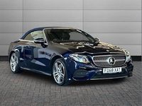 Used Mercedes E400 AMG Line Premium Plus 340 HP (250 kW) 2018 Blue Cabriolet