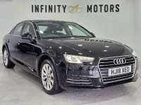 Used Audi A4 Comfort 150 HP (110 kW) 2018 Black Sedan