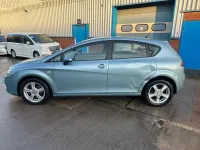 Begagnad Seat Leon 2009 Blå Halvkombi