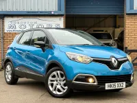 Used Renault Captur Dynamique 90 HP (66 kW) 2015 Blue SUV